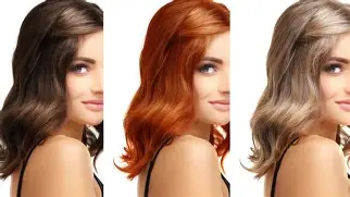foto side-by-side antara warm tone dan cool tone warna rambut